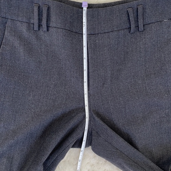 Vince. Rib cuff wool blend jogger pants dark gray size 4 - Picture 8 of 9